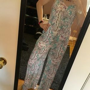 FLORAL SUMMER JUMPSUIT